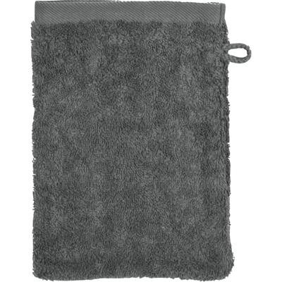 Waschhandschuh ROSS "Sinfonie", grau (schiefer), B:16cm L:22cm, Frottier, Handtücher, in modernen Unifarben