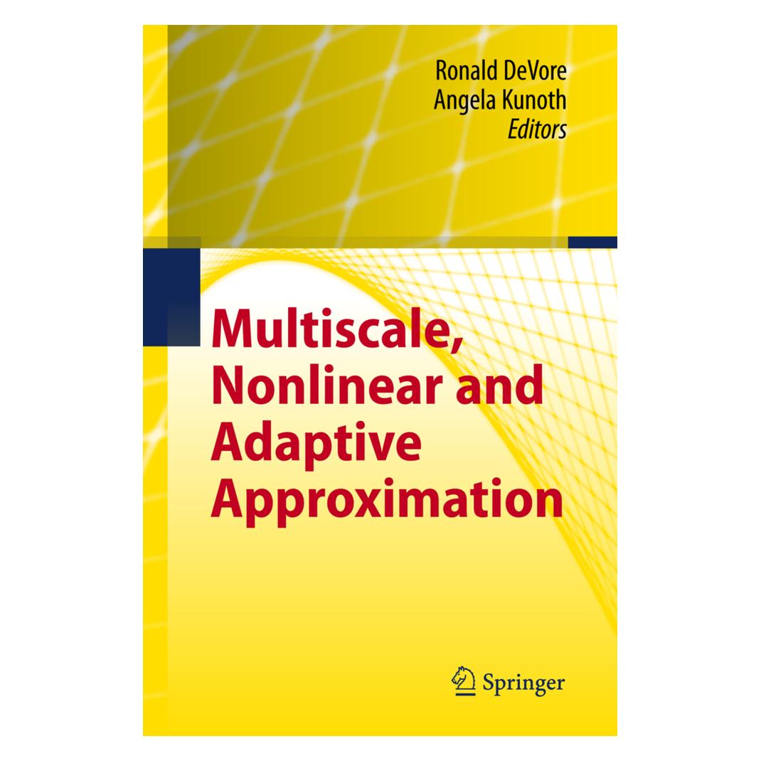 Springer Multiscale, Nonlinear and Adaptive Approximation (Englisch, Softcover, Angela Kunoth, Ronald DeVore) (55580893)