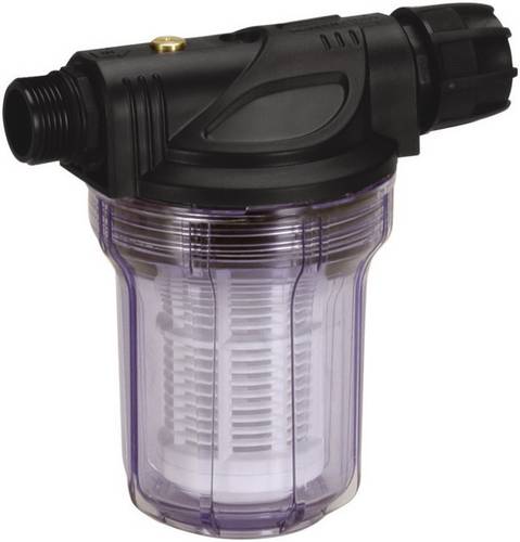 GARDENA 1731-20 Pumpen-Vorfilter, Filter für Gartenpumpe etc., bis 3000 l/h Pumpen-Vorfilter 180 mm 33,25 mm (1") AG, 30,3 mm (1") IG Kunststoff