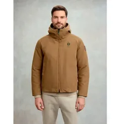Blauer für Herren. 25WBLUC11351 Braune Samtjacke mit Schraffur (L), Lässig, Polyester