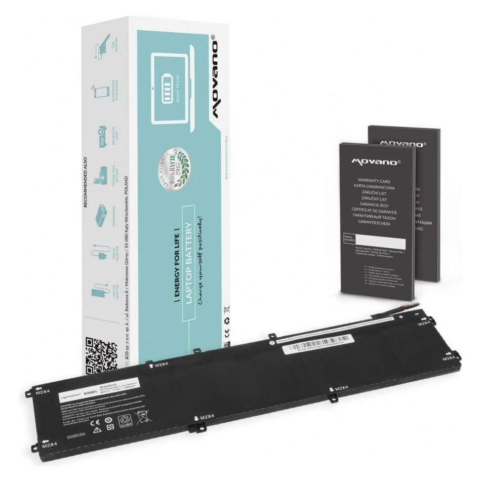 Movano Bateria Bateria 6GTPY do Dell XPS 15 9550 (6000 mAh) (BT/DE-XPS15-6GTPY)