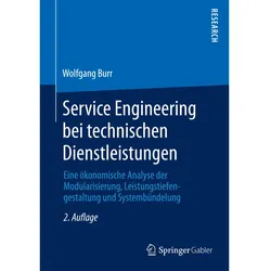 Service Engineering bei technischen Dienstleistungen, Fachbücher von Wolfgang Burr