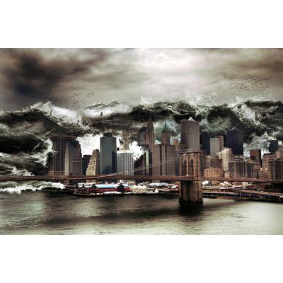 Papermoon "Tsuname vor New York"