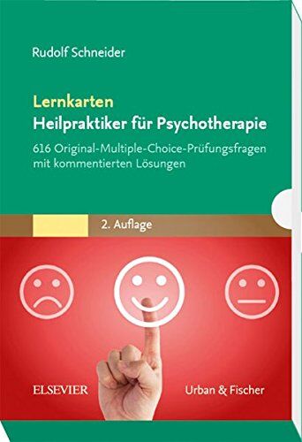 Rudolf Schneider - Lernkarten Heilpraktiker für Psychotherapie: 616 Original-Multiple-Choice-Prüfungsfragen mit kommentierten Lösungen - Preis vom 16.10.2026 11:41:07 h