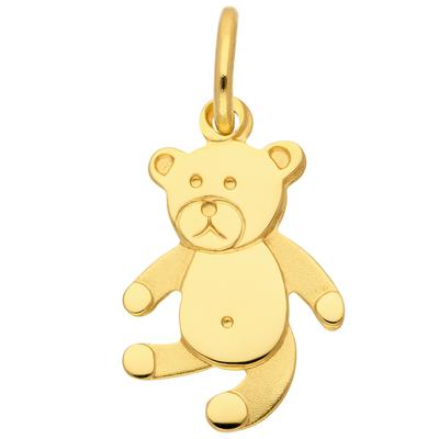 Kettenanhänger ADELIA´S "333 Gold Anhänger Bär", gold, Schmuckanhänger, Damen, Gold, Kettenanhänger, Goldschmuck für Damen