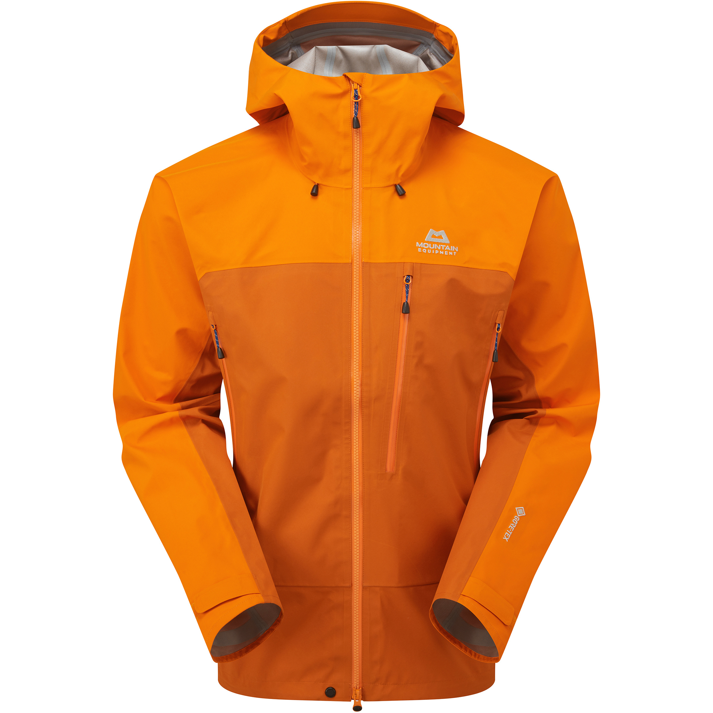 Mountain Equipment Makalu Herren Regenjacke orange Größe XL Trekking Winddicht Wasserabweisend