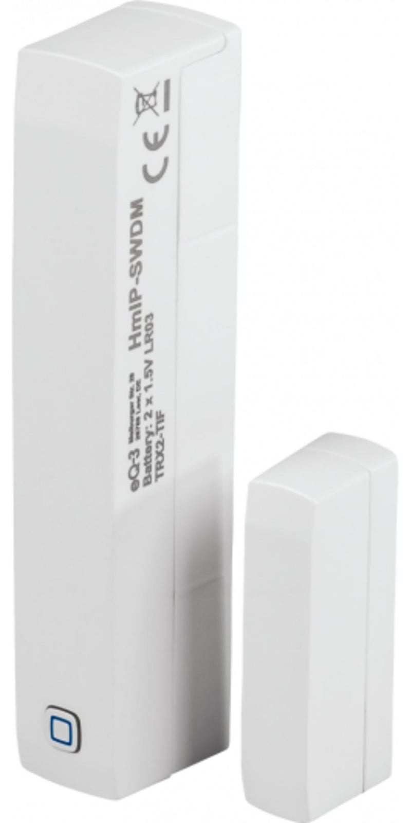 Homematic Slimme huisraam- en deurcontactsensor met magneet - Wit - HmIP-SWDM