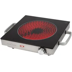 ProfiCook Bomann PC-EKP 1210 Schwarz, Edelstahl Arbeitsplatte 36 cm Zonen-Induktionskochfeld 1 Zone(n)