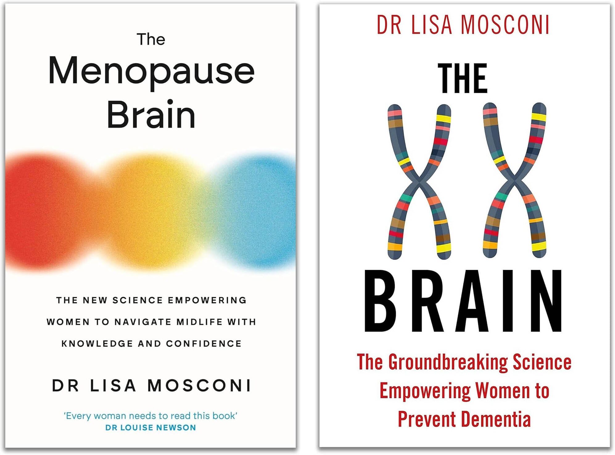 The XX Brain & The Menopause Brain by Dr. Lisa Mosconi 2 Books Collection Set - Non Fiction - Paperback Atlantic Books