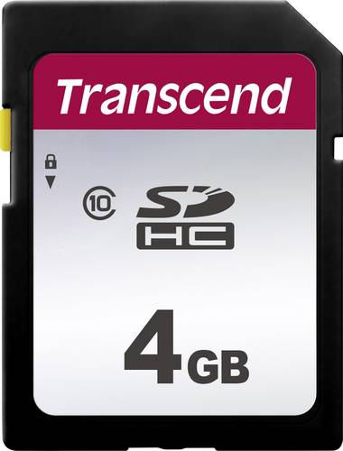 Transcend Premium 300S SDHC-Karte 4GB Class 10, UHS-I, UHS-Class 1