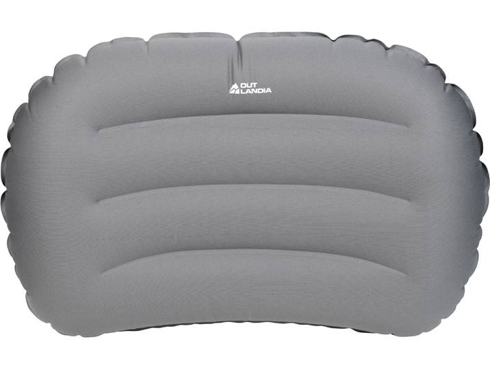 Outlandia Kissen Soft, aufblasbar, grau
