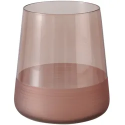 Boltze Trinkglas Moluna, 380 ml, Braun