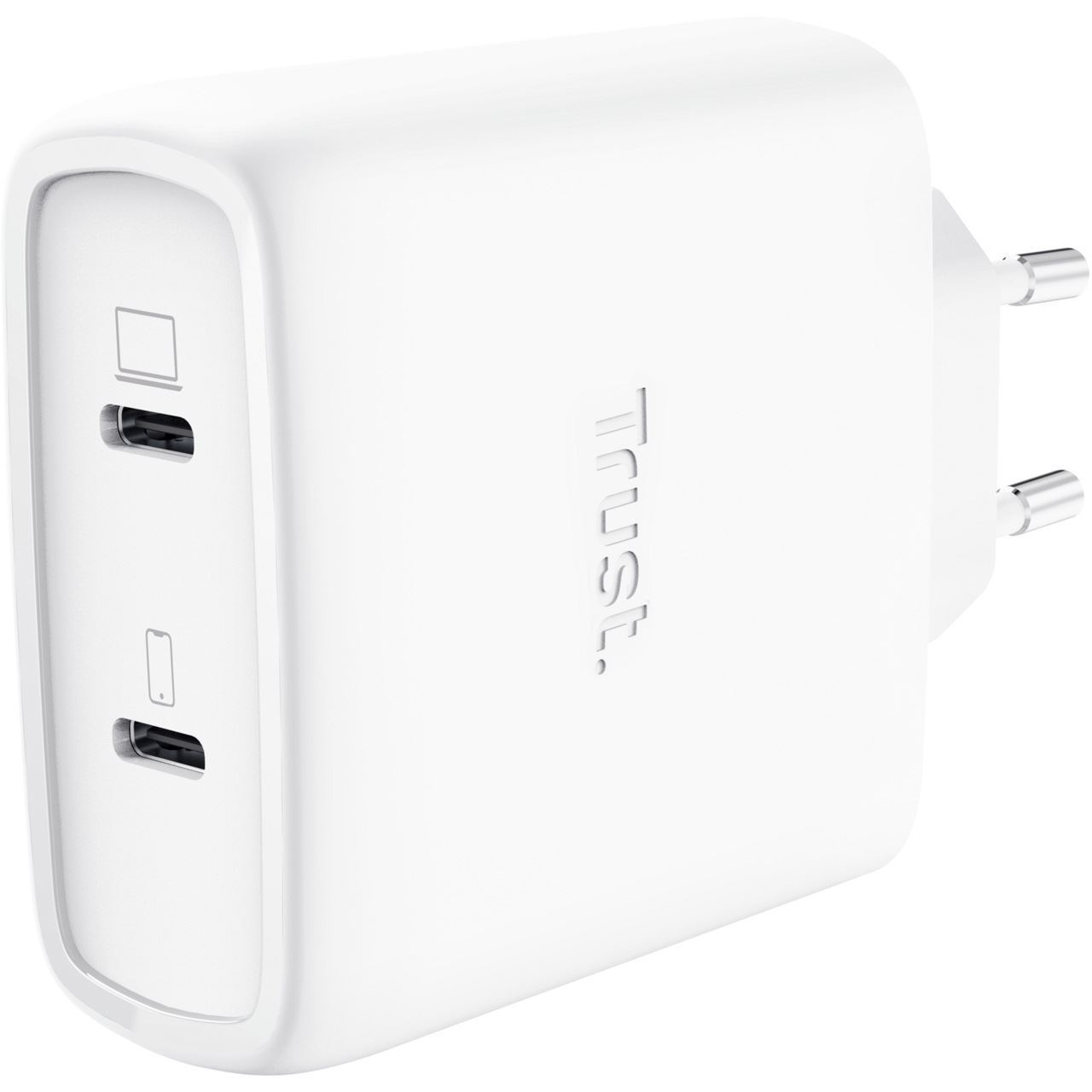Trust MAXO 65W 2P USB-C GAN CHARGER W