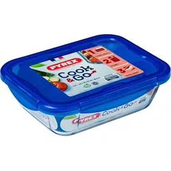 PYREX Cook & Go Mehrzweckform mit Deckel 1,7l