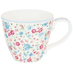 GreenGate Tasse Louisa white, 9 cm, Ø 10 cm