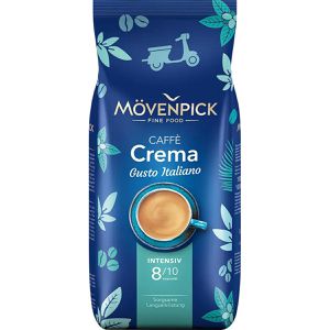 Mövenpick Kaffee Caffe Crema Gusto Italiano, ganze Bohnen, Arabica & Robusta, 1 kg