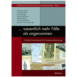 »... wesentlich mehr Fälle als angenommen«, Biografien von Gabriele Anderl, Birgit Kirchmayr, Dieter J. Hecht, Bertrand Perz, Rainald Franz, Markus Stumpf, Eva Blimlinger, Sabine Loitfellner, Kathrin Pokorny-Nagel, Anita Anderl Stelzl-Gallian, Monika Löscher