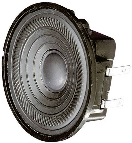 Visaton K 50 WP - 50 Ohm 2 Zoll 5cm Kleinlautsprecher 2W 50Ω Schwarz Kunststoff-Membran, Feuchtigkeitsbeständig, UV-beständig