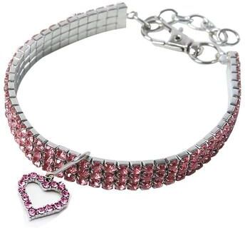 Inspired Finds Adjustable Anti Strangling Cat Collar Necklace With Bell Charm pink s