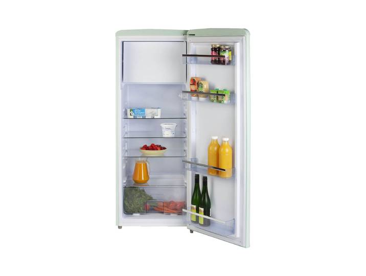 Domo DO91701R Retro Kühlschrank Minzgrün rechts
