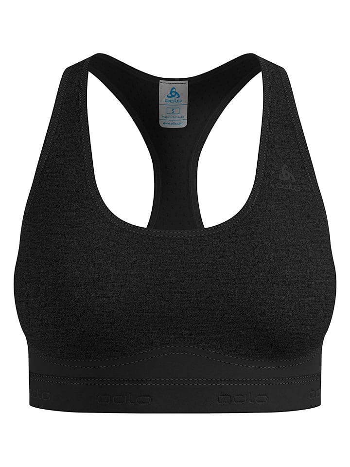 Odlo Sport-BH "Ascent" in Schwarz - Medium - L