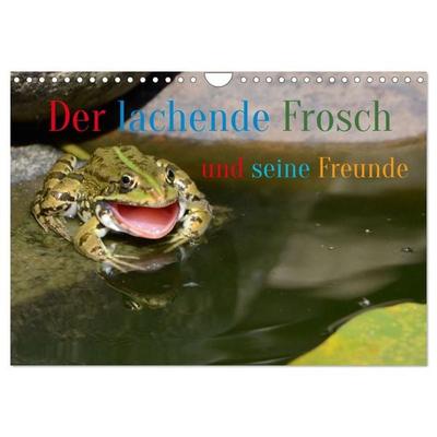 Der lachende Frosch und seine Freunde (Wandkalender 2026 DIN A4 quer), CALVENDO Monatskalender