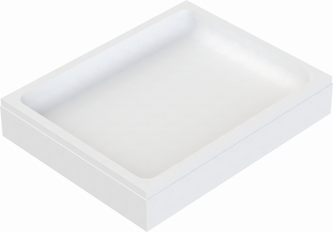 Schedel Duravit Starck Support de receveur de douche SD22963 100x120x6,5 cm, hauteur Support de receveur de douche cm