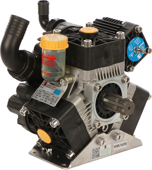 Bertolini Pumps POLY 2105 VS - Pompe à basse pression pour désherbage sur tracteur - Version pour acides et produits chimiques