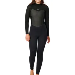 RIP CURL WOMENS OMEGA 5/3 BACK ZIP Full Suit 2026 black - 6