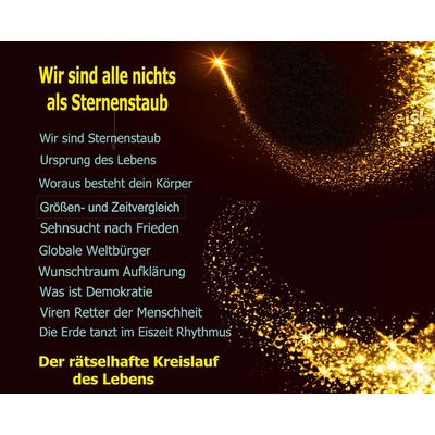Wir sind alle nichts als Sternenstaub, Taschenbuch von Barbara Stein, Tredition, 978-3-347-28302-2