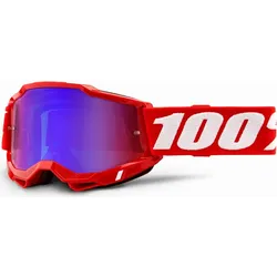 100 Percent Accuri 2, Crossbrille verspiegelt - Hellblau/Weiß Blau-Verspiegelt