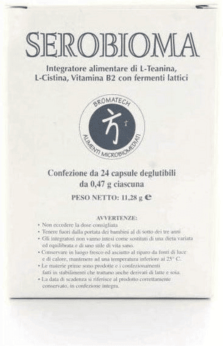 Bromatech Serobioma Integratore Fermenti Lattici 24 Capsule