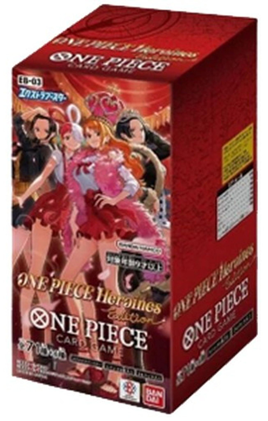 Bandai One Piece Heroines Edition Booster Box Japan