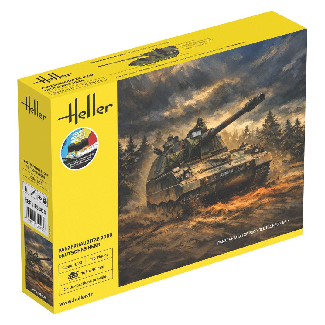 Heller STARTER KIT Panzerhaubitze 2000 (PzH 2000) - Deutsches Heer (35803)