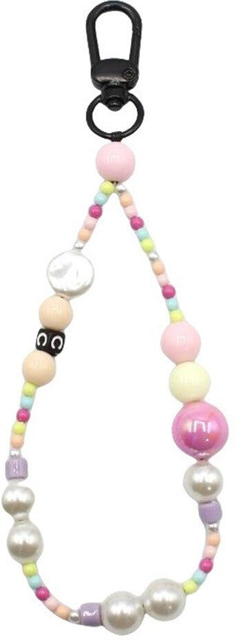 INCOVER Håndledsrem til Mobil - Perler - 30cm - Lyserød