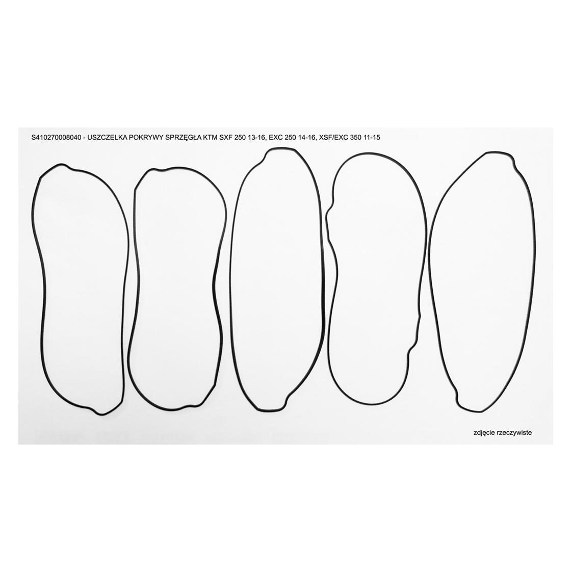 Athena Outer Clutch Cover Gasket (S410270008040)