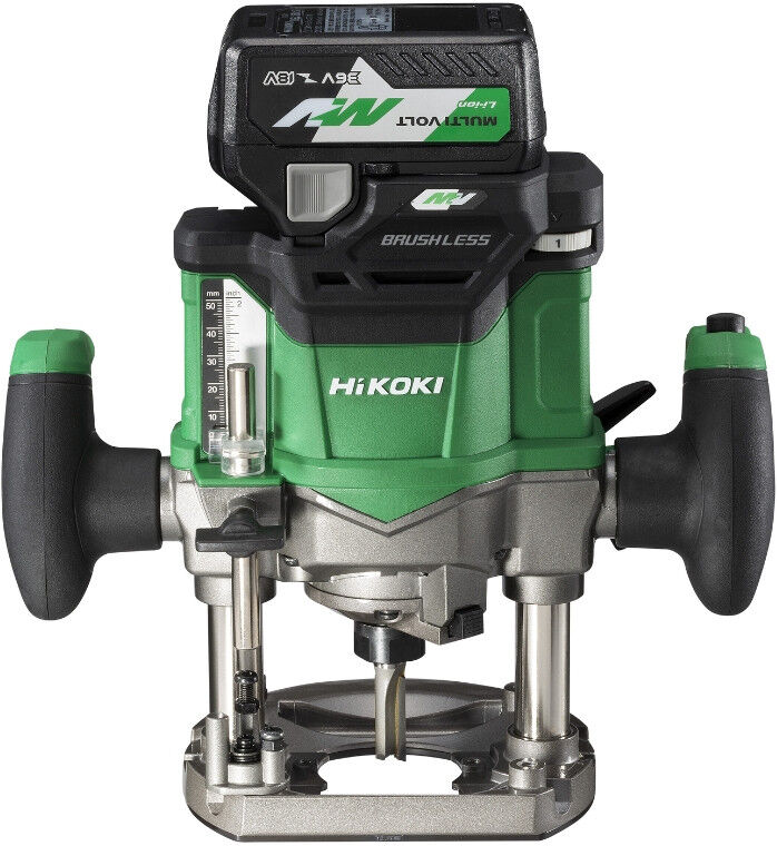 HIKOKI Défonceuse 18-36V MULTIVOLT 2,5 Ah Brushless - M3612DAWPZ