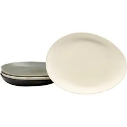 creaTable Speiseteller 4-tlg PIETRA - B/H/T ca. 32.00x25.50x15.00