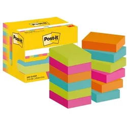 Post-it Notes 12 Haftnotizblöcke »Super Sticky Notes Poptimistic Collection« grün