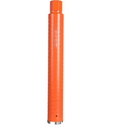 Trockenbohrkrone Ø 77mm Länge 400mm - Diamantbohrkrone/Kernbohrer für Mauerwerk/Ziegel/Leichtbeton, 1 1/4' UNC, lasergeschweißt