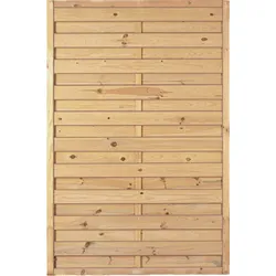 T&J Maxi Massivzaun 120 x 180 cm