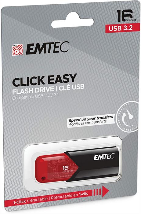 EMTEC Memoria 16 Gb Ecmmd16gb113-rosso