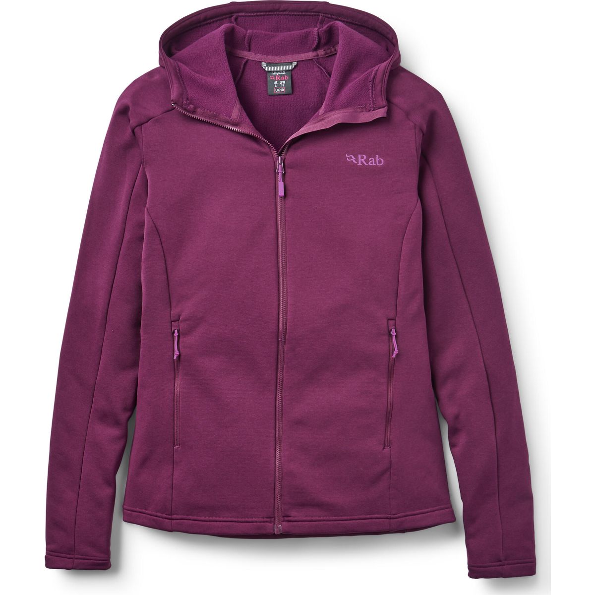 Rab Covex Hoody Wmns mulberry (MUL) 12 QFG-49-MUL-12