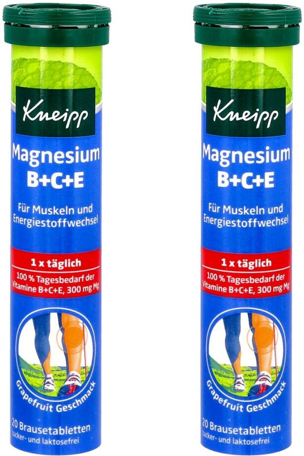 Kneipp Magnesium + Vitamine B+C+E Brausetabletten