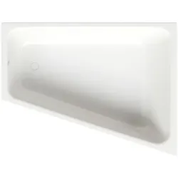 Bette BetteSpace L Badewanne 1142-440PLUS 170x130x42cm, Ecke rechts, Glasur, snow