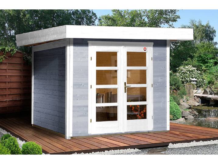 Weka Designhaus 126 Grau 2.9 × 2.1 m