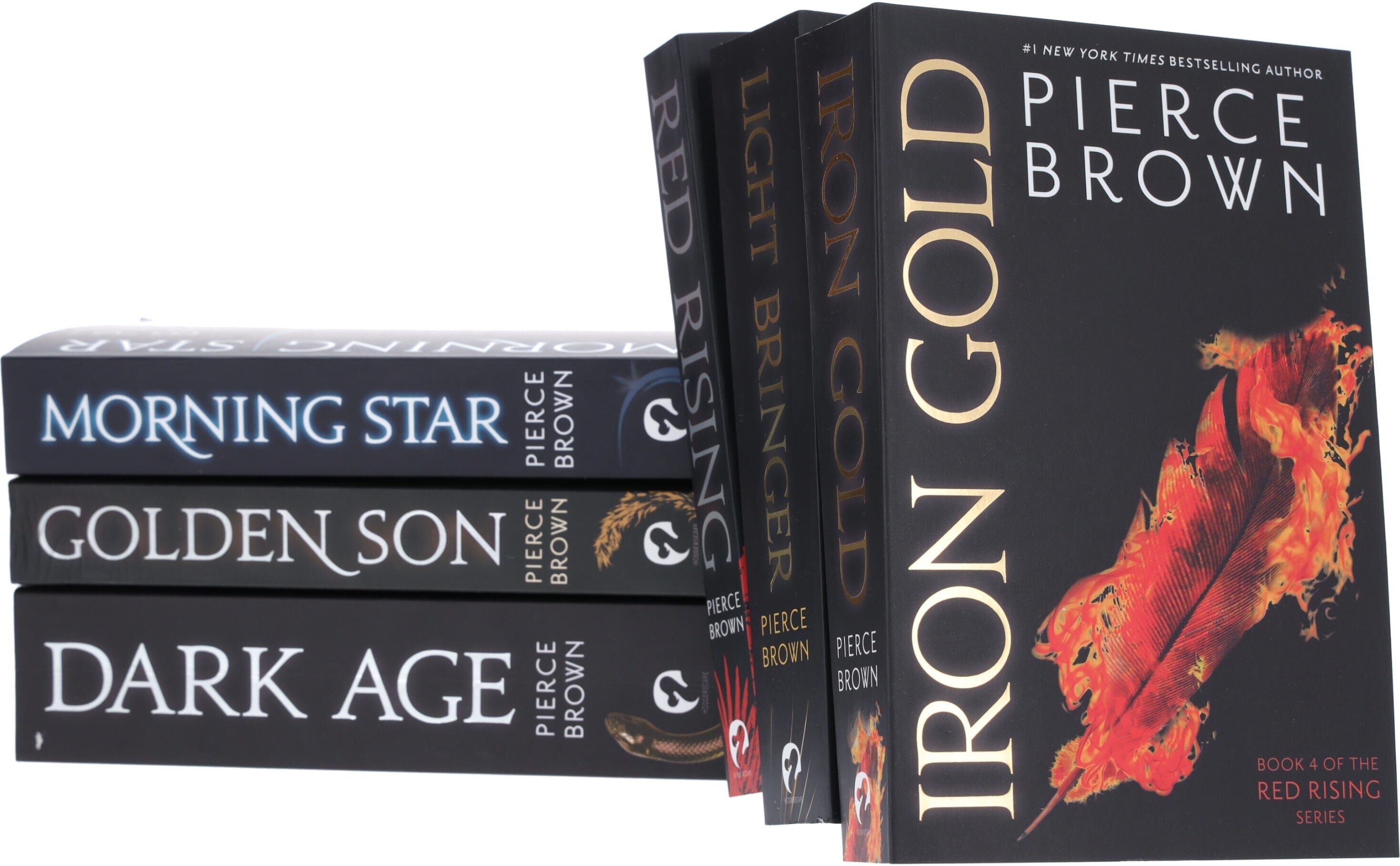 The Red Rising Series by Pierce Brown 6 Books Collection Set - Fiction - Paperback Hachette