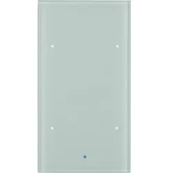 Berker 75142830 Glas-Sensor 2fach Komfort TS Sensor, polarweiß