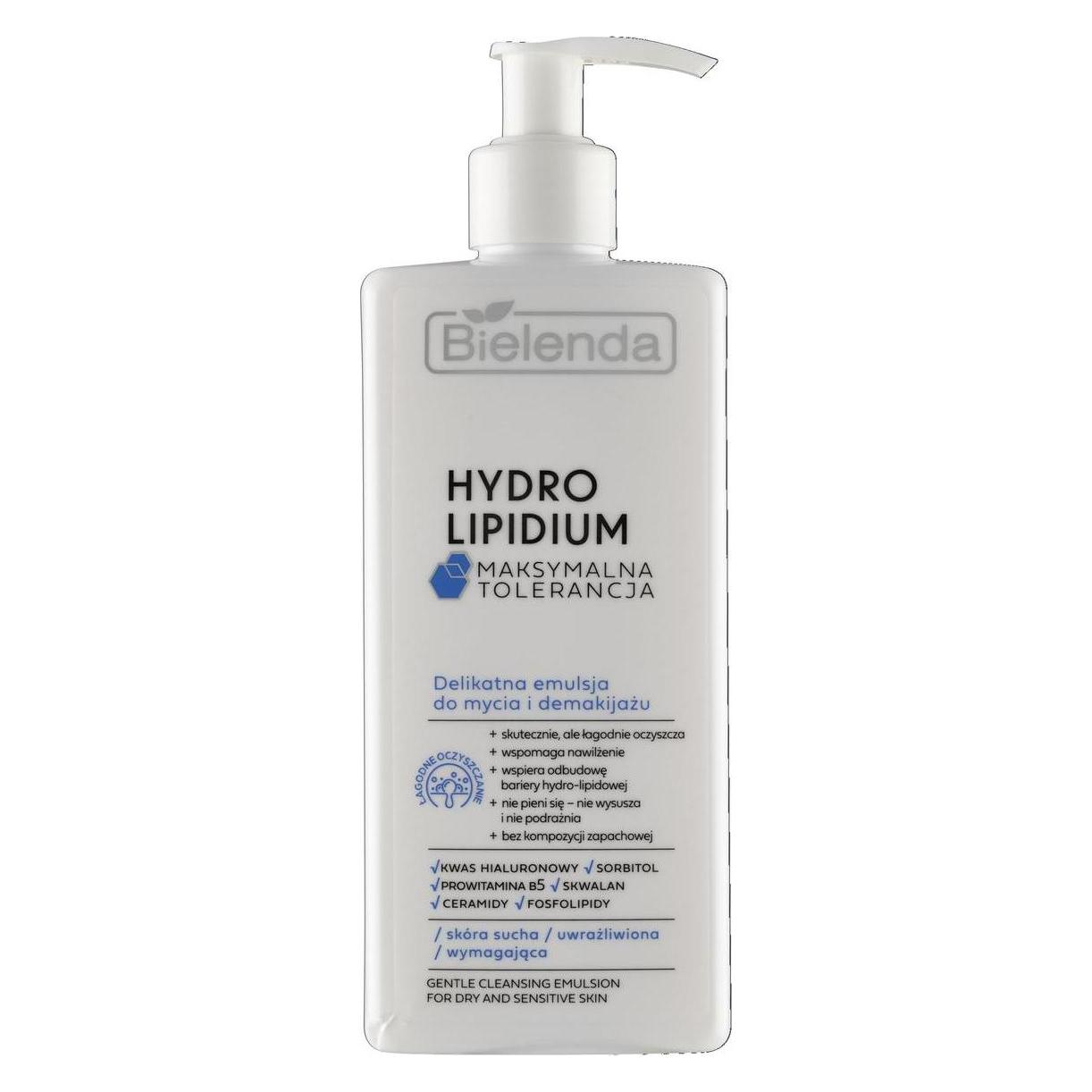 Bielenda BIEL HYDRO LIPIDIUM Emulsja d/demakijażu 300ml (300 ml) (5902169051921)