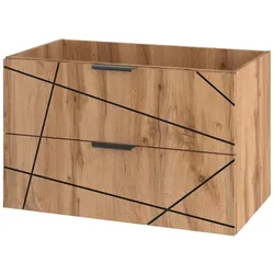 WASCHTISCHUNTERSCHRANK 80cm Teren Holz
